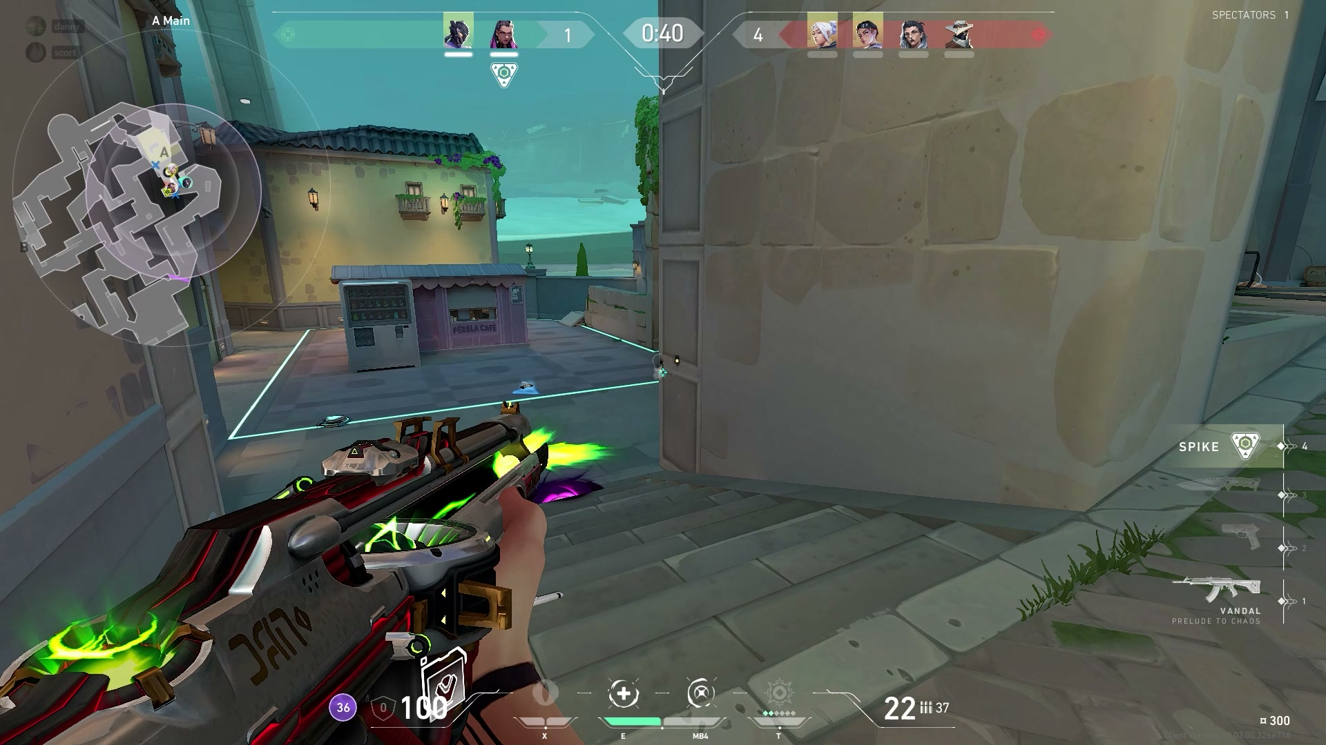 1v3 ace on pearl